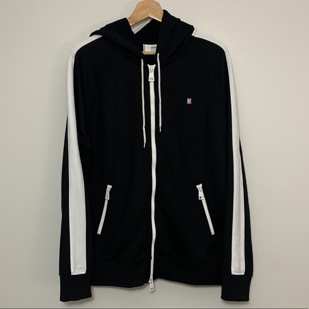 AMI Alexandre Mattiussi Zip Hoodie Size M